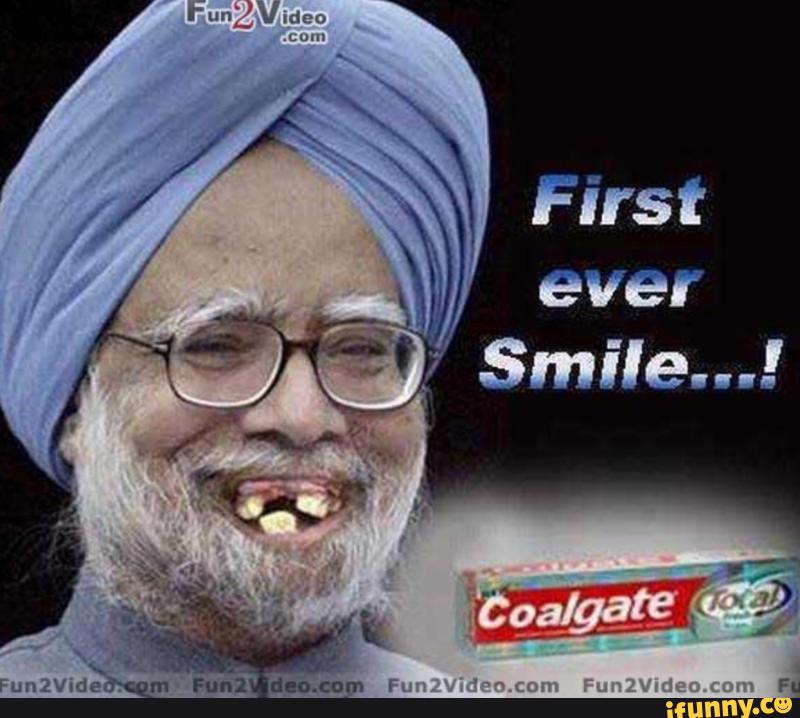 First Ever Smile Funny Manmohan Image