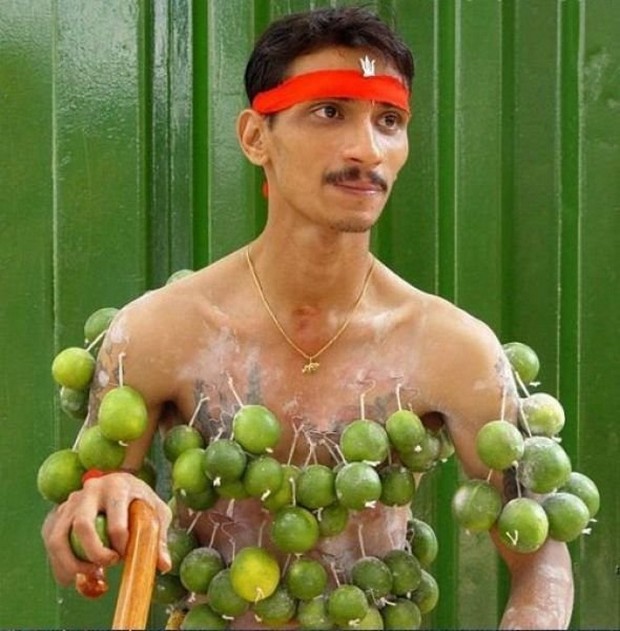 Funny Lime Man Image