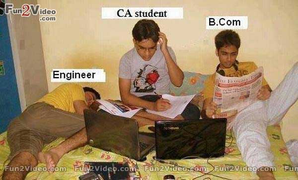 Indian Students Funny Differences Image