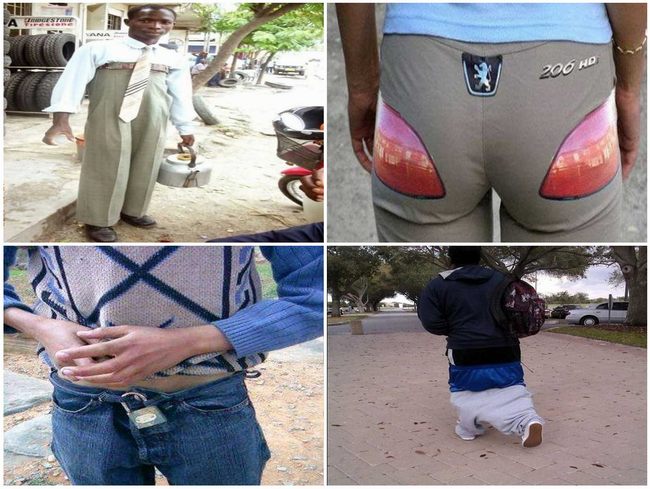 Men Wearing Pants Funny Picture