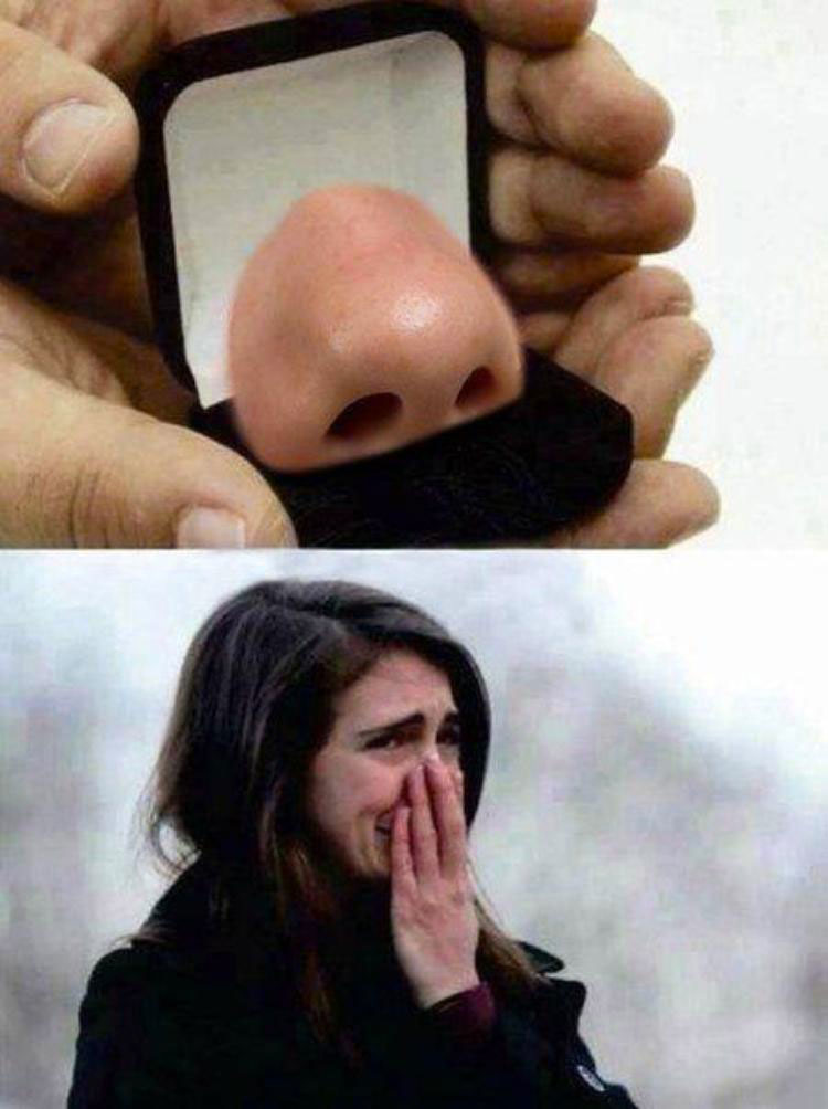 Nose Gifting Funny Picture