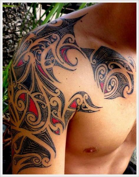 Amazing Tribal Tattoo On Full Body