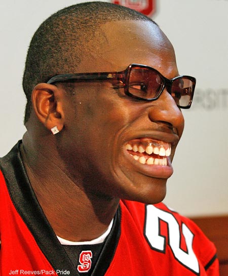 Andre Brown Funny Smiling Image