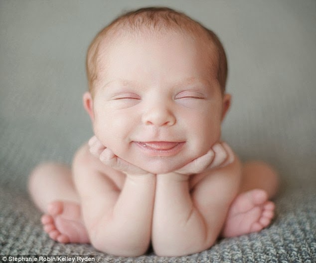 Baby Cute Funny Smiling Picture