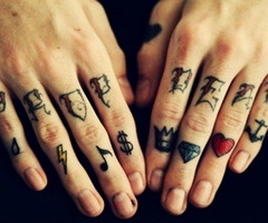 Beautiful Finger Tattoos Ideas