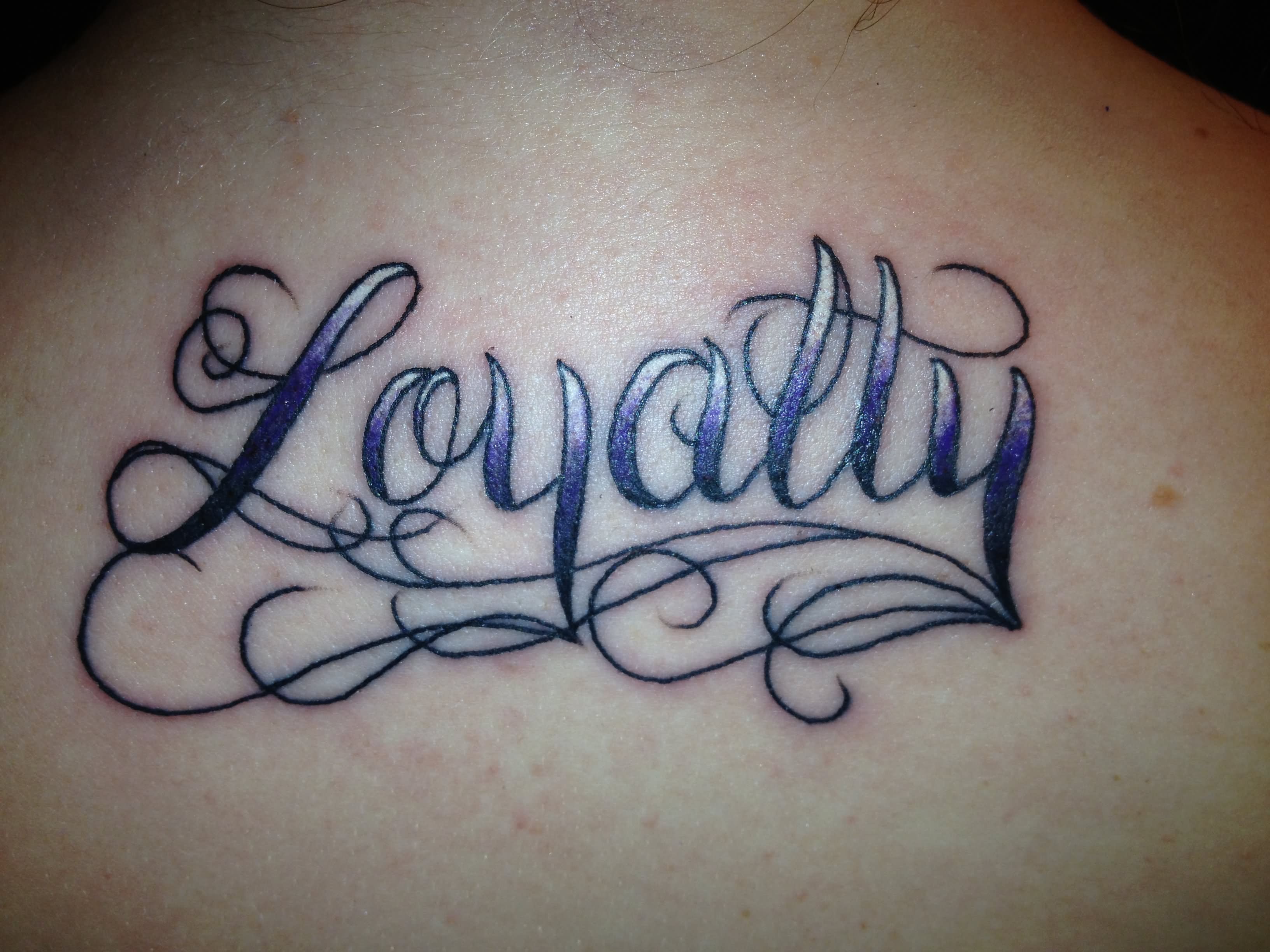 3+ Loyalty Tattoo Designs And Ideas
 Loyalty Tattoo On Wrist