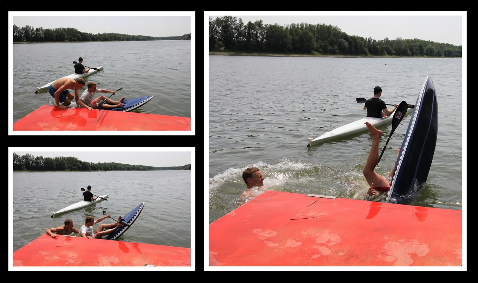 Canoeing Funny Fail Image