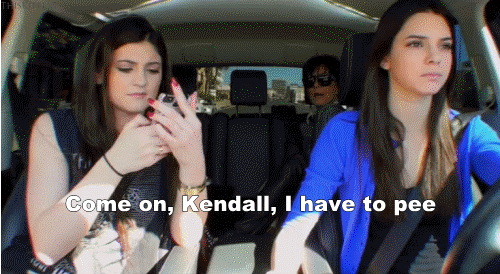 Come On Kendall I Have To Pee Funny Gif