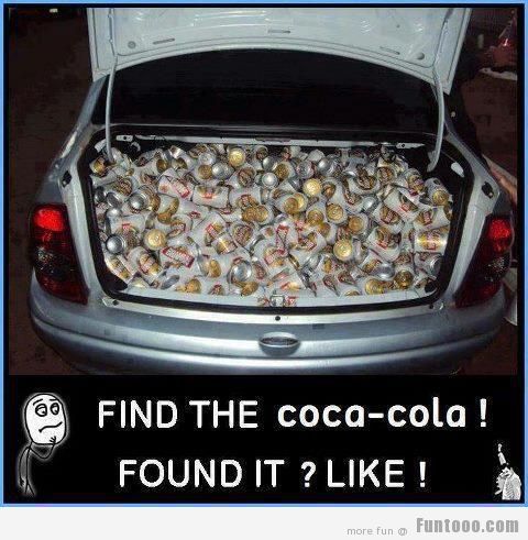 Find The Coca Cola Funny Picture