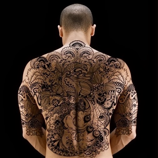 Full Body Dragon Tattoo For Men