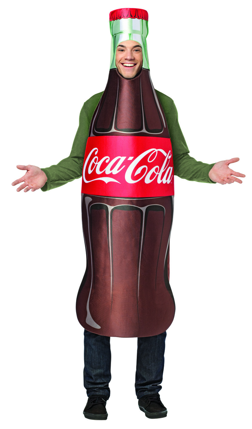 Funny Coca Cola Costume Picture