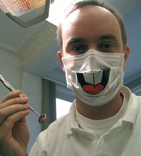 Funny Dentist Mask Image