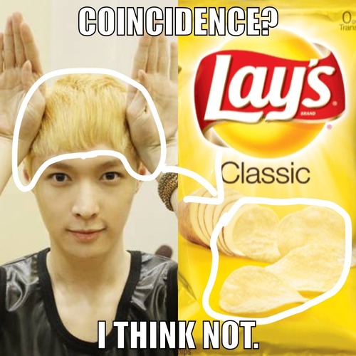 Funny Lays Blonde Hairstyle Picture
