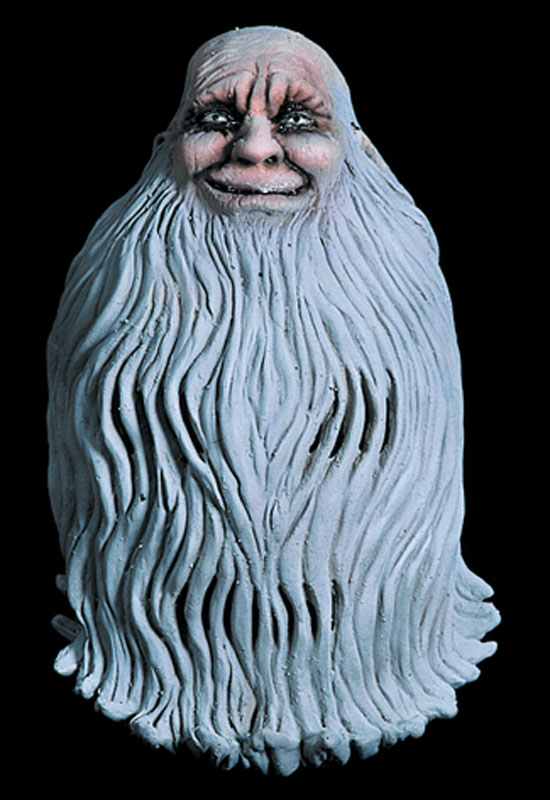 Funny Old Man Mask Image