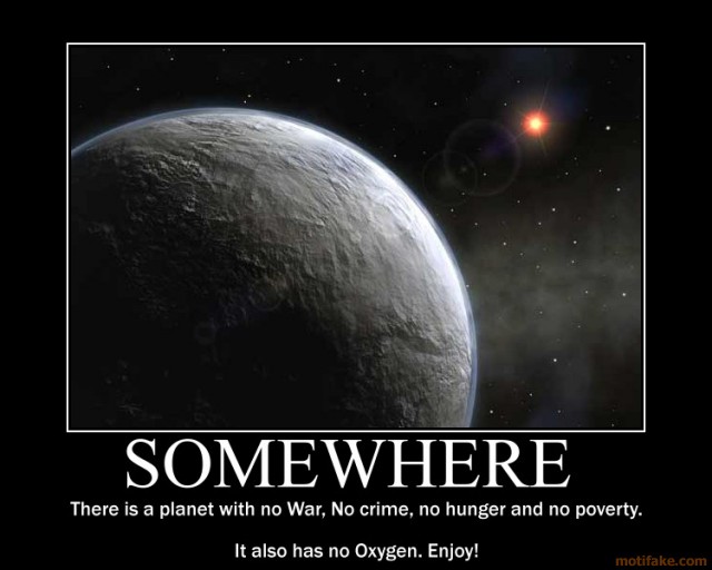Funny Planet Poster