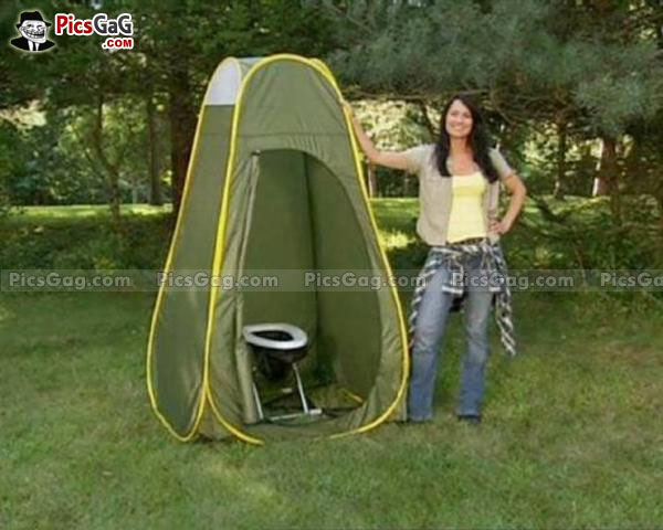 Funny Portable Toilet Image