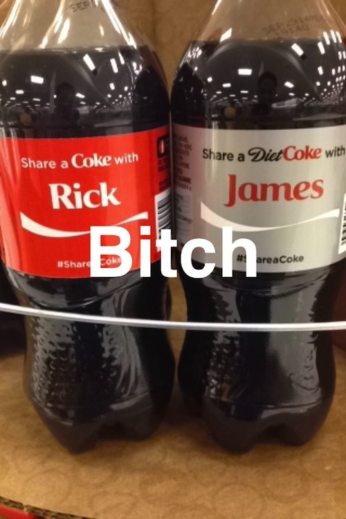 Funny Rick James Coke Bottles Picture