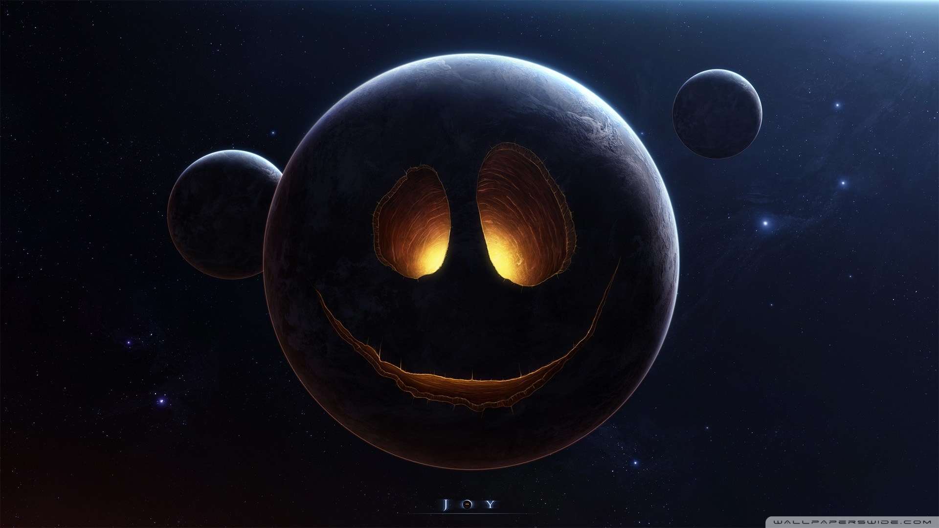 Funny Smiley Space Image