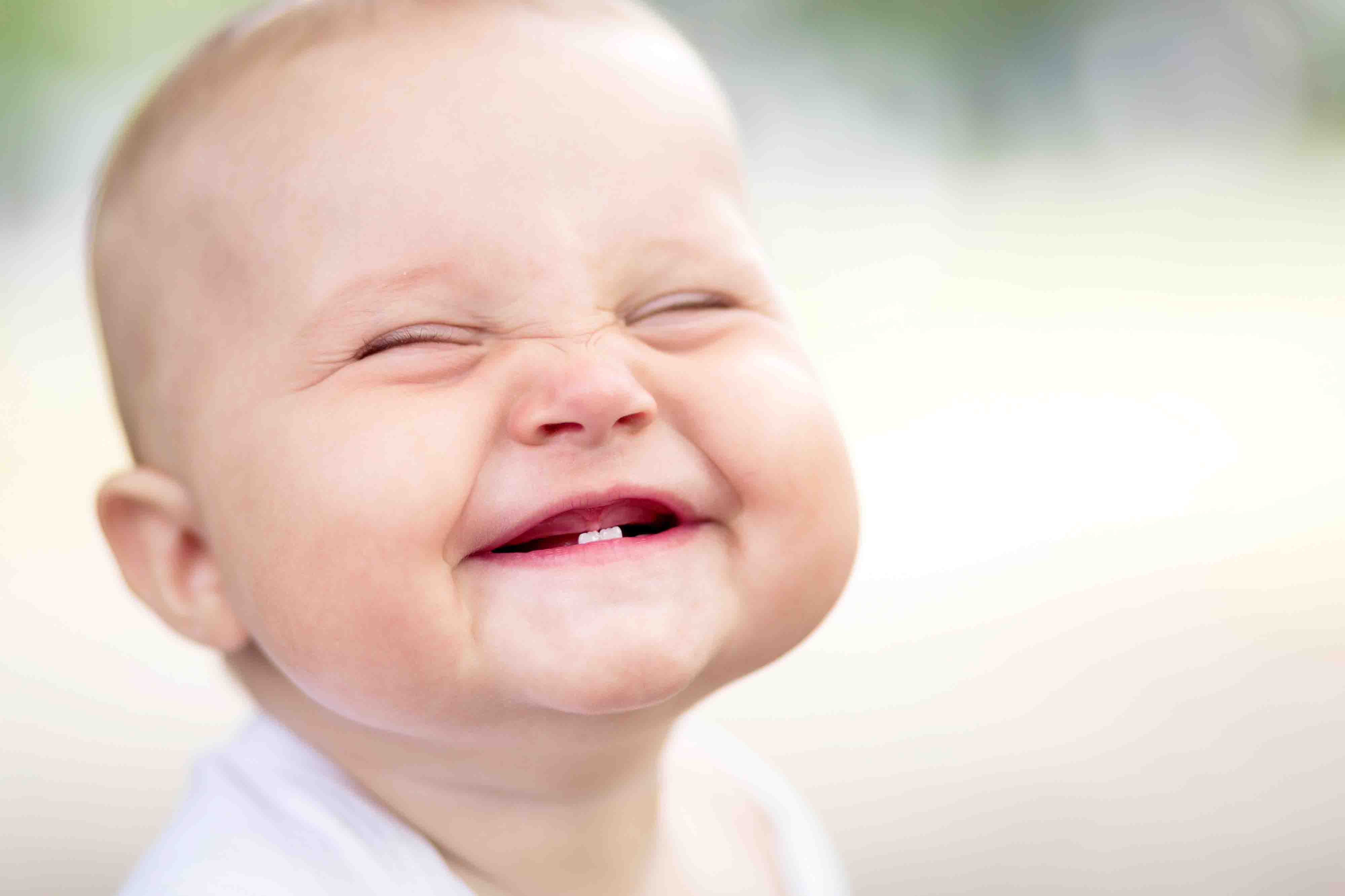 Funny Smiling Baby Picture