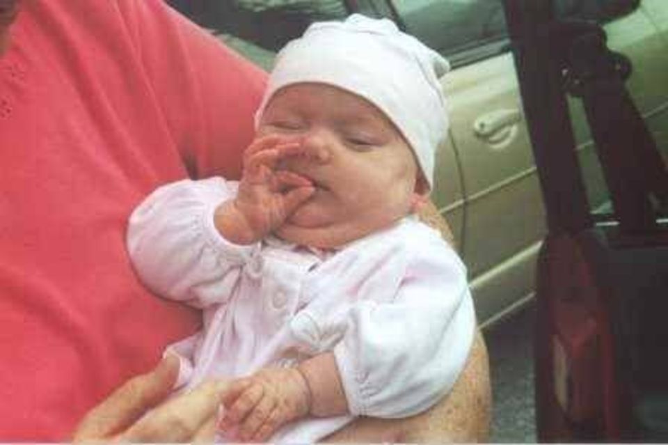 Funny Smoking Baby Image