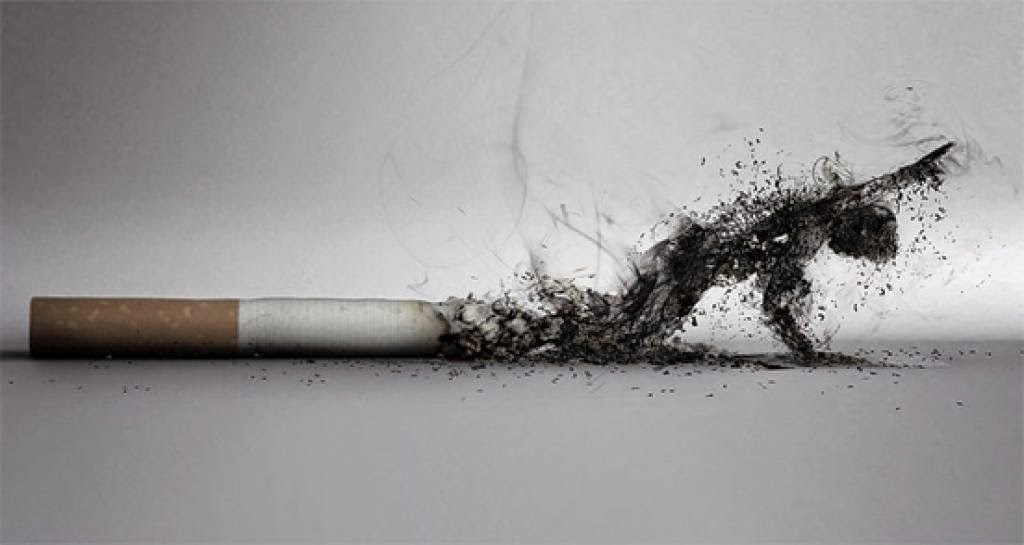 Funny Smoking Cigarette Effect