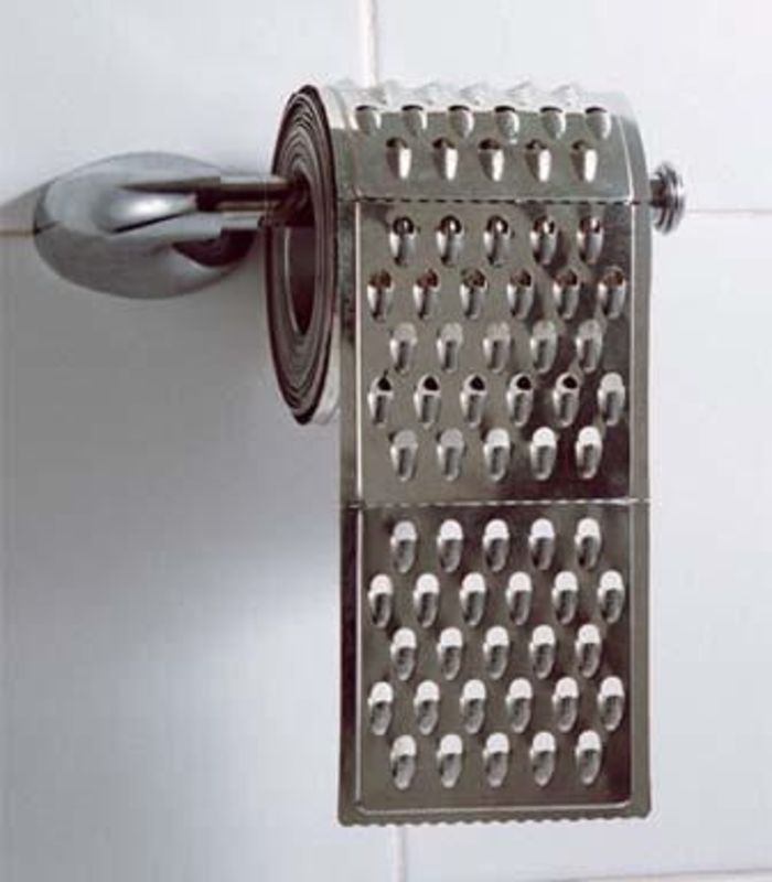 Funny Steel Slicer Toilet Paper