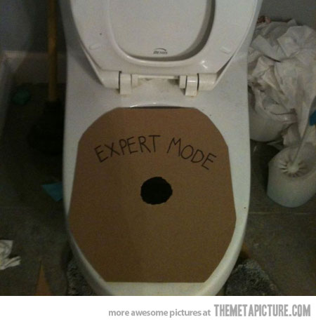 Funny Toilet Expert Mode