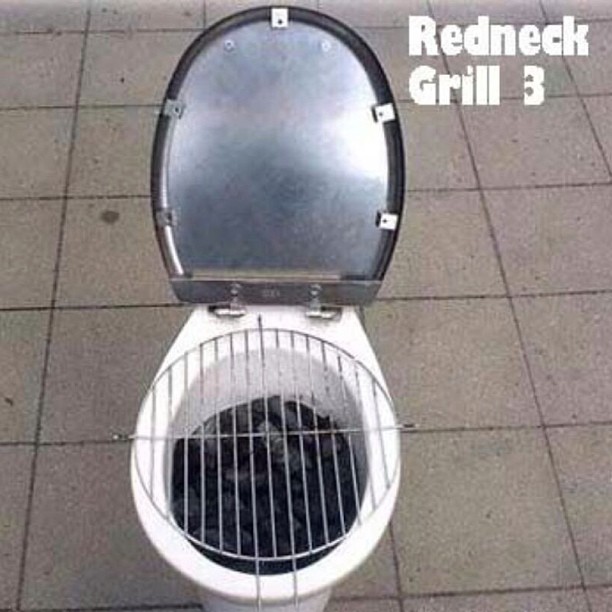 Funny Toilet Grill Picture