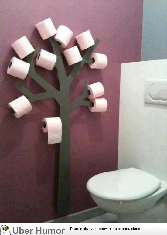 Funny Toilet Paper Rolls Tree