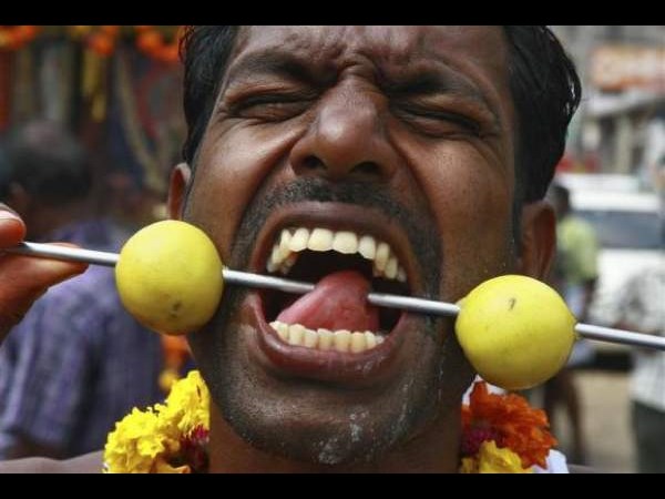 Funny Tongue Piercing Man Picture