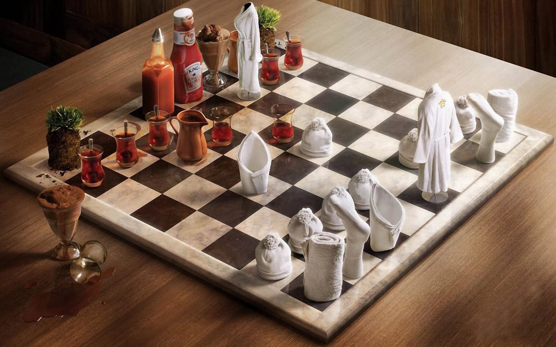 Funny Weird Chess Picture