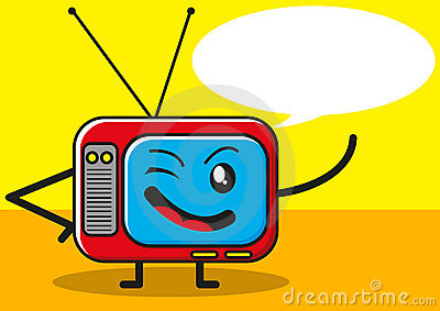 Funny Smiley Face Television Picture