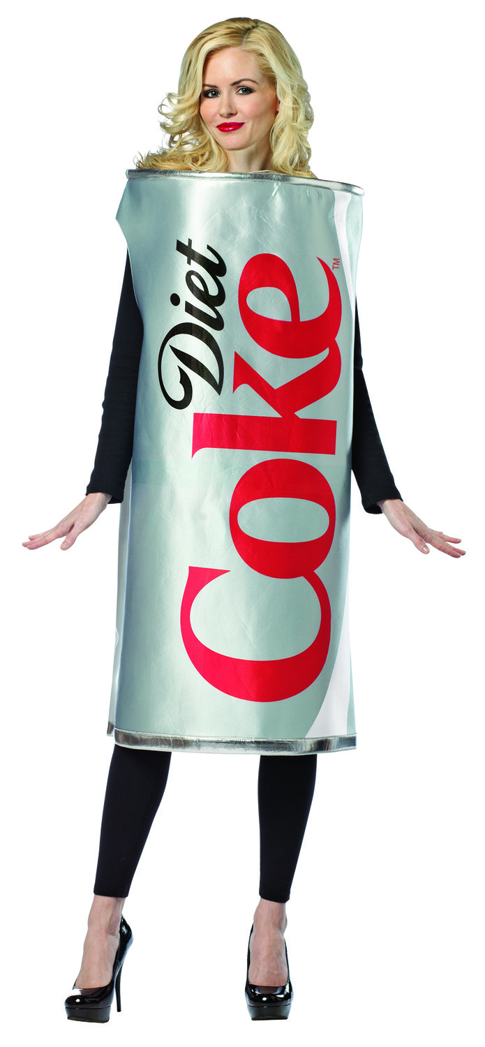 Girl Funny Coke Costume Image