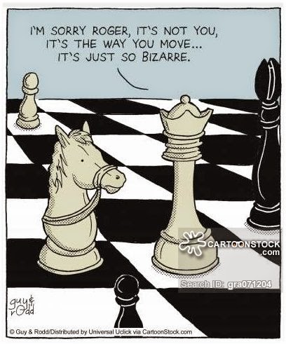 I Am Sorry Roger It's Not You Funny Chess Image