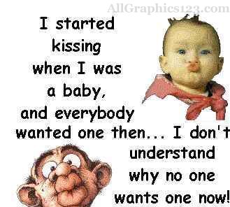 I Started Kissing When I Was A Baby Funny Comments Image