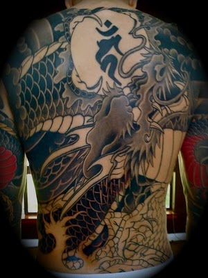Japanese Dragon Tattoo On Full Body