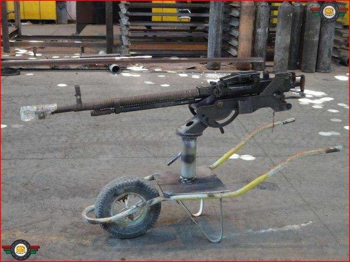 Machine Gun On Tricycle Funny Picture