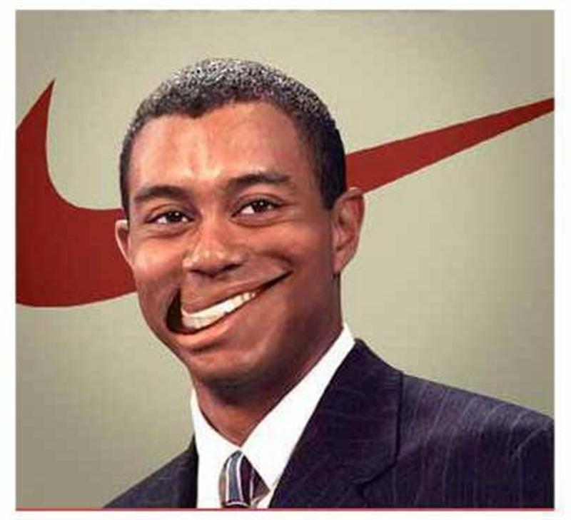 Man Funny Nike Smile Picture