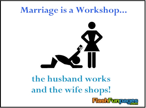 Marriage Is A Workshop Funny Comments