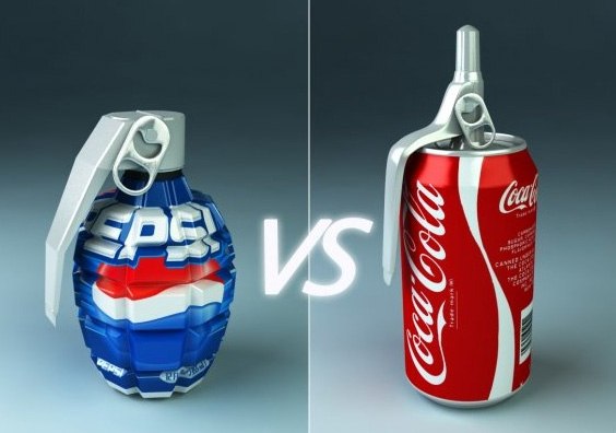 Pepsi Vs Coca Cola Funny Cans Picture