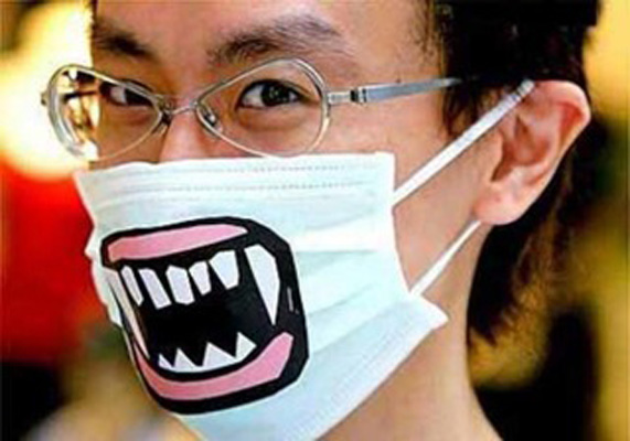 Scary Teeth Funny Mask Picture