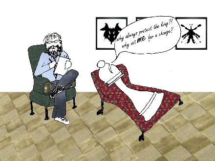 Sick Pawn Funny Chess Cartoon Picture