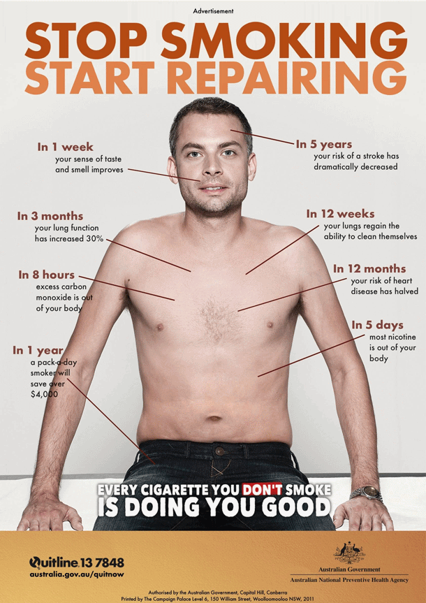 Stop Smoking Start Repairing Funny Image
