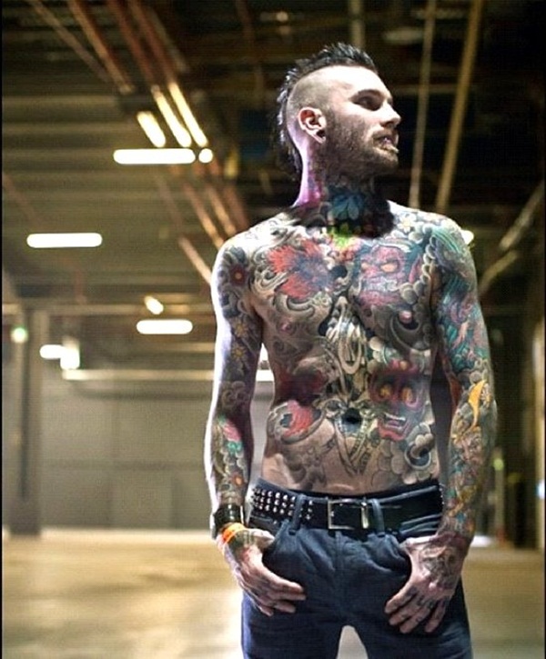 Stylish Guy With Full Body Tattoo