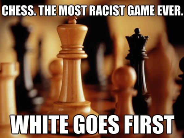 The Most Racist Game Ever Funny Chess Image