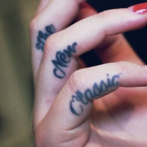 The New Classic Tattoos On Fingers