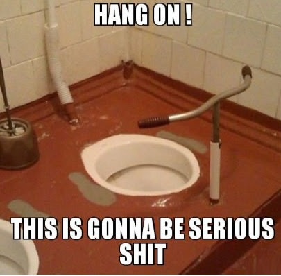 This Is Gonna Be Serious Shit Funny Toilet Image