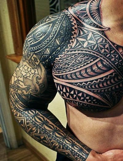 Tribal Full Body Tattoo Ideas