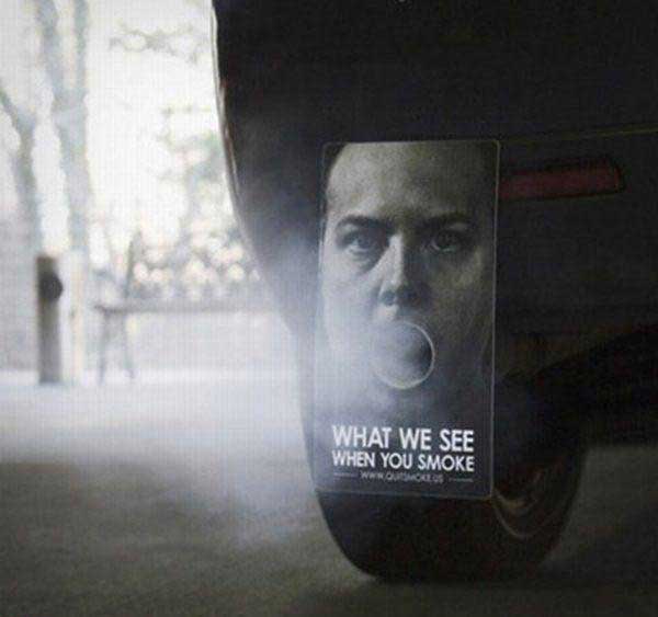 What We See When You Smoke Funny Advertisement