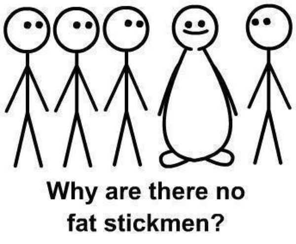 Why Are There No Fat Stickmen Funny Comments